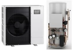 Mitsubishi Electric Ecodan PUZ-WM85VAA - With Hot Water Cylinder