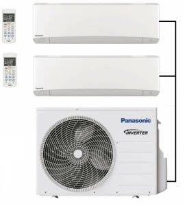 Panasonic CU-2Z41TBE Outdoor Unit - 2 Indoor Units 3 Panasonic CU-2Z41TBE Outdoor Unit - 2 Indoor Units